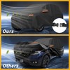 Partuto Car Cover Waterproof All Weather Sun Rain Protection Full