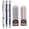 5pcs 2.0 mm Mechanical Pencil Lead Holder Set, 3pcs Automatic