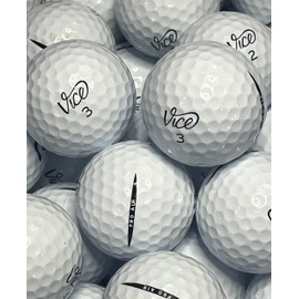 Golf Ball House… 12 Pro Air Golf Balls for Vice/White/Near Mint (AAAA) / Used-Recycled w/Mesh Bag
