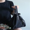 Black Lunch Bag, Reusable Lunch Boxes Bag,Waterproof Lunch Box Tote