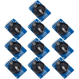 hiBCTR 10 Packs DS3231 RTC Module High Precision I2C Real Time Clock with AT24C32 EEPROM Memory for Arduino Raspberry Pi Data Logging (Battery Not Included)