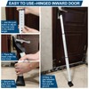 Rerishom Door Security Bar, Door Stoppers Security bar,Heavy Duty Door