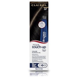 Clairol Root Touch-Up Gel de mezcla semipermanente para el cabello, 1 color de pelo negro, 1 unidad