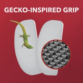 Setex Gecko Grip 1mm Anti Slip Eyeglass Nose Pads, (5 Blue Pair) USA Made, 2500 Innovative Microstructured Fibers per Nose Pad, 1mm x 7mm x 16mm