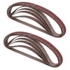 Belt Power Finger File Sander Abrasive Sanding Belts 457mm x