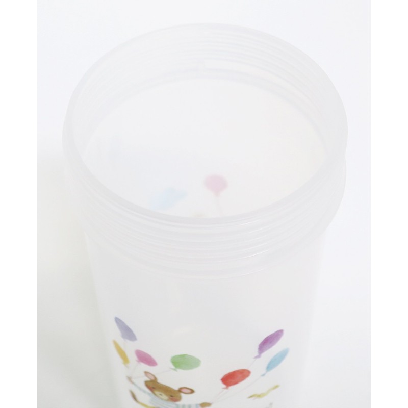 OSK SC-370S Straw Bottle, 12.5 fl oz (370 ml), Mealtime