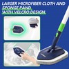 BOOMJOY 4 in 1 Shower Cleaning Brush, 58" Extendable Tub