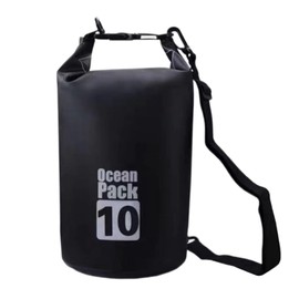 Dry Bag, Waterproof Bag, 10L, 20L, Fishing, Outdoor, Pool, Shoulder Strap, black, Outdoor