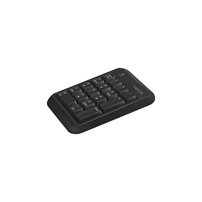 LogiLink ID0201 Wireless (BT v5.1) Keypad, Black