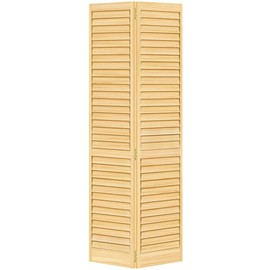 Kimberly Bay Closet Door, Bi-fold, Louver Louver Plantation (32x80)