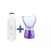 Muye Limpiador Facial Ultrasónico 3-1 + Vaporizador Sauna