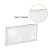 sourcing map 2pcs Welding Magnification Lens 2" x 4.25" (2.5