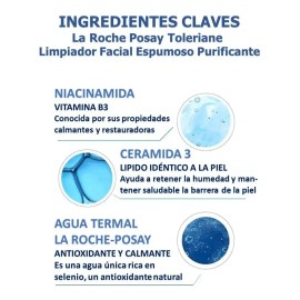 La Roche Posay Toleriane Espuma Facial Limpiadora Purificant