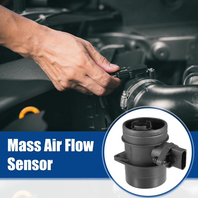 A ABSOPRO Mass Air Flow Meter MAF Sensor for Volkswagen