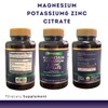 Magnesium, Potassium & Zinc Citrate – 60 Tablets – Mineral
