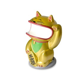 Retainer Buddy Lucky Cat - Sanitary Storage for Retainers Clear Aligners and Mouth Guards