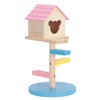 Hamster Loft Toy Wooden Durable Odorless Hamster House Climbing Ladders