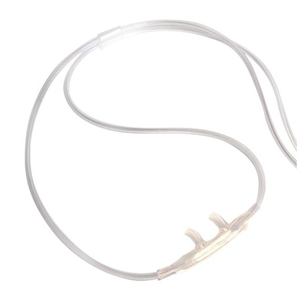 50pk 7Ft Salter Style Pediatric Oxygen Nasal Cannula with Safe