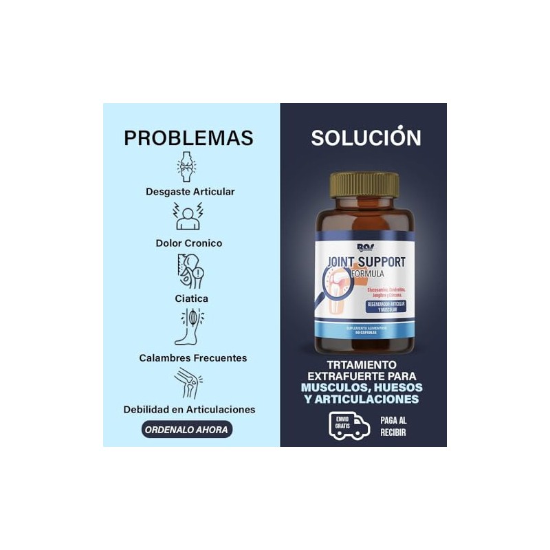 Bas Internacional | Joint Support Formula 2 Piezas | Tabletas