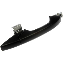 Dorman 81483 Rear Passenger Side Exterior Door Handle Compatible with Select Honda Models, Smooth Black