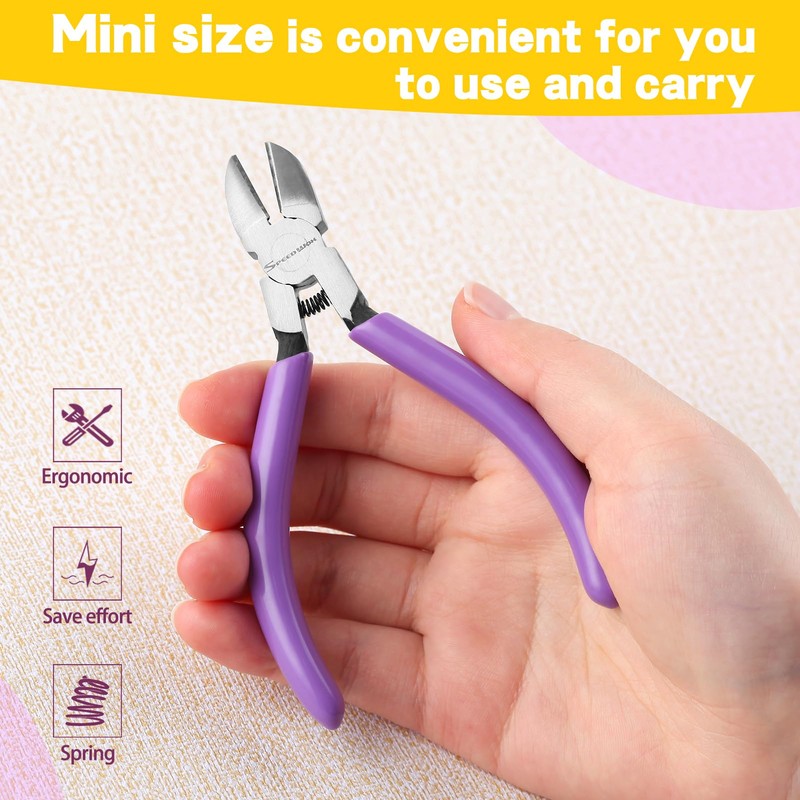 SPEEDWOX Mini Nipper Tool, Small Nipper, Micro Nipper, Spring Included,