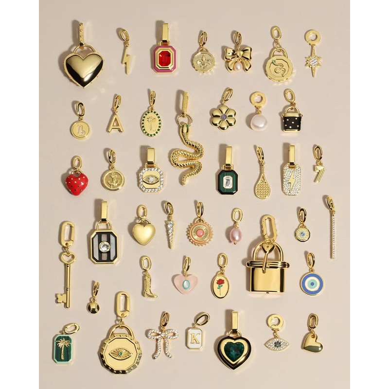 gorjana Alphabet Helium Parker Charm K