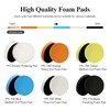 Autolock 5" Buffing Polishing Pads, 6Pcs 5.6inch 140mm Face for