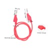 Banana to Banana Plug Test Leads Soft Stackable 4MM Banana