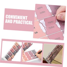 Operitacx 10 Sheets Stickers for Bible Index Bible Index for Women Biblical Book Tabs Bible Book Tabs for Learning Bible Divider Tabs for Bible Study Bible Tab Paper
