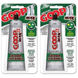 Amazing GOOP II 142100 MAX Adhesive - 2.0 fl. Oz. (Two Pack)
