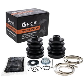 NICHE Front Rear CV Axle Boot Kit For Arctic Cat 400 500 650 700 700S 1000 Replaces 1436-207 1436-228 2436-111