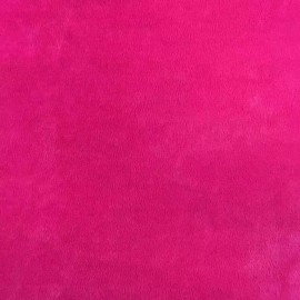 Unbranded Minkhy Hot  Pink solid cuddle soft / 58" Wide / Sold by the Yard