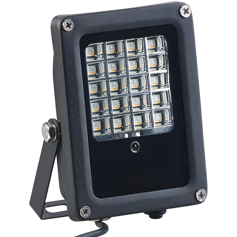 Luminea Solar Floodlight: Set of 2 Solar LED Floodlights for