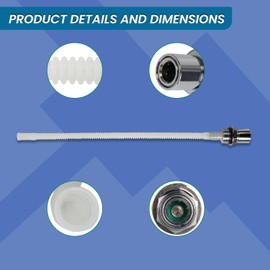 Fuel Line Check Valve Compatible with Harley Davidson 2003-2007 Electra Glide, Street Glide, Road King and Road Gas Tank Fuel Hose Replaces 62228-03