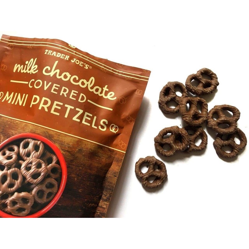 Trader Joe's Milk Chocolate Covered Mini Pretzels 12 oz