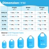 TRIWONDER Waterproof Dry Bag 20L 40L Backpack Floating Dry Backpack