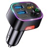HUNDRUP FM Transmitter, PD 36W + QC3.0 Rapid Charging, Car