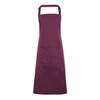 Long 'Colours' Bib Apron with Pocket - 72 x 86 cm