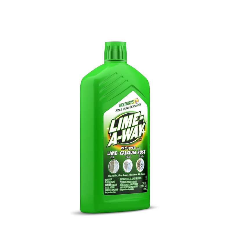 Lime-A-Way Lime, Calcium & Rust Cleaner, Bottle, Clear, 28 Fl