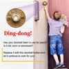 Dreyoo 2 Pack Lighted Doorbell Button Replacement, Easy to Install