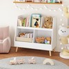 TREATLIFE HOME Organize Playtime with Kids Bookshelf and Toy Organizer,