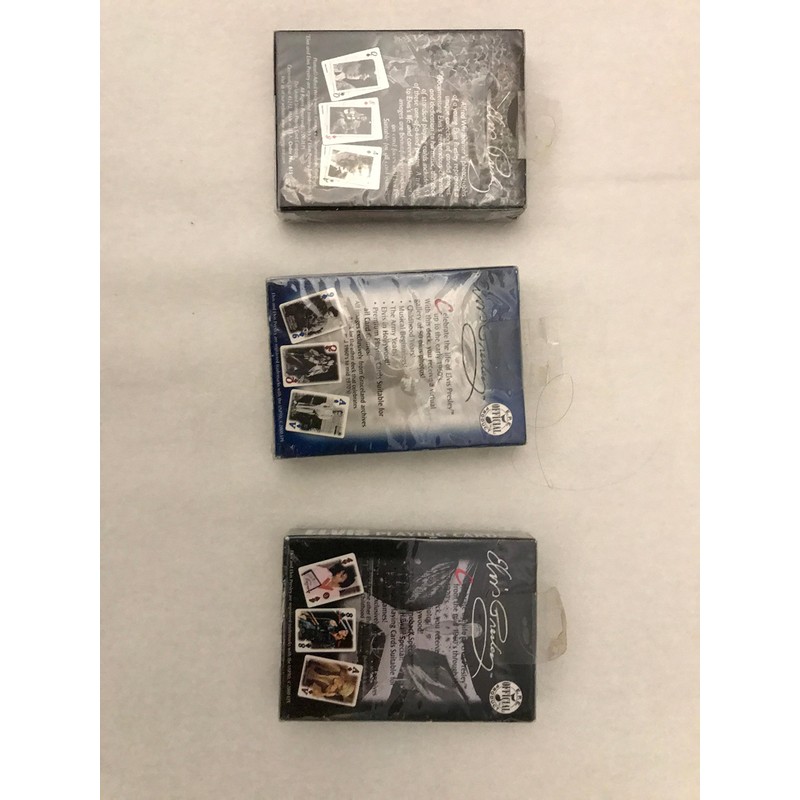 Elvis Presley Playing Cards By Bicycle - Design #1 Kin