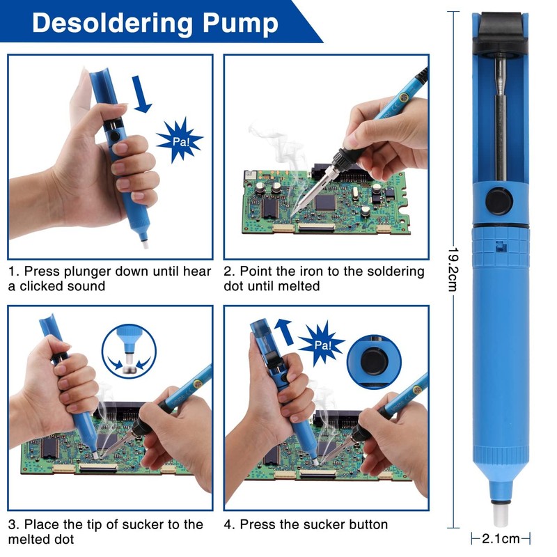 Soldering Iron Set, 24 Pieces, 60 W Welding Tools, Electric