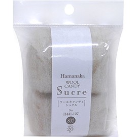 hamanaka Wool Felt Wool Candy syukuru Natural Blend Col. 802 Beige G H441 – 127 – 802