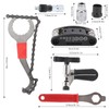 7Pcs Multifunctional Bicycle Chain Wheel Tool Set Mountain Bike Repair