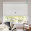 WEFFORT Motorized Blind,Work with Homekit Thread-Enabled, 100% Blackout Smart Shades