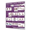 Productive Fitness Poster Series Upper Resistance Tubing Exercises Laminated