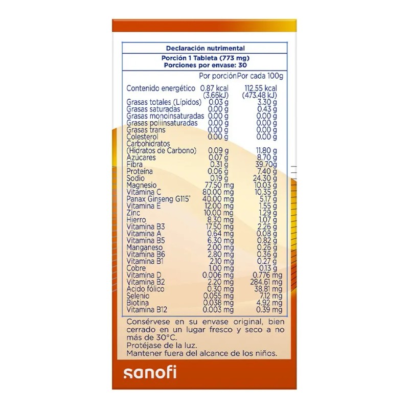 Multivitamínico Ginseng G115 Complete Cápsulas 19g Pharmaton