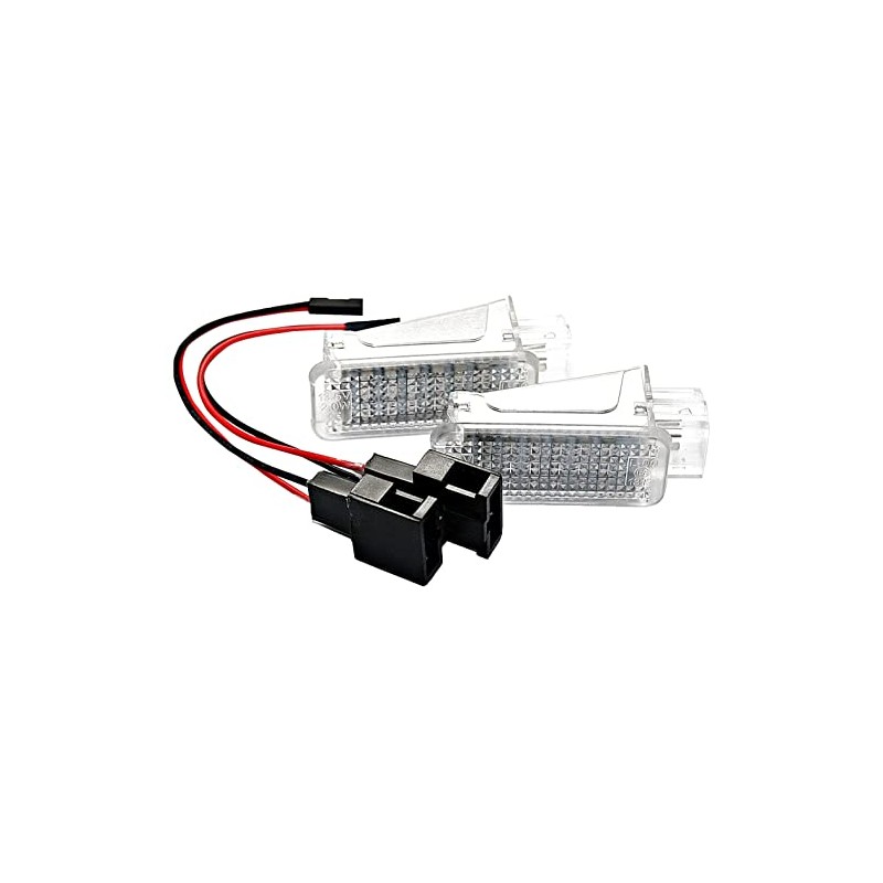 2 x LED modules footwell lighting - white blue SMD