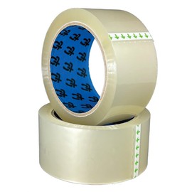 Generic 2"" Wide Clear Packing Tape, 110 Yards per roll, Pack of 6 Rolls